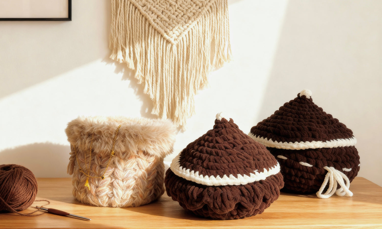 Crochet Craft Organizers