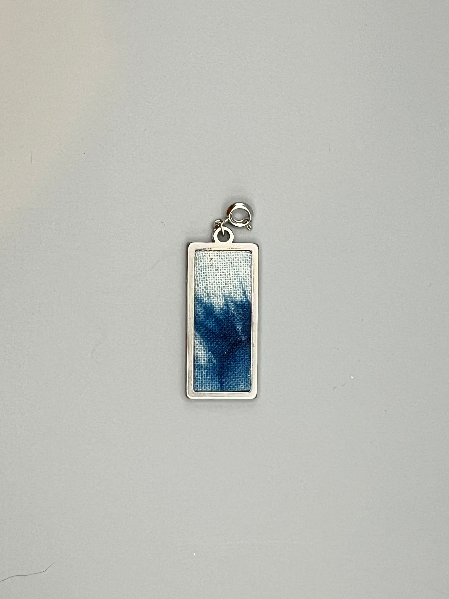 Sodalite Harmony Set – Hmong Batik Pendant Necklace & Bracelet